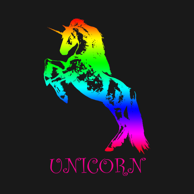 Rainbow Unicorn by Sneek661