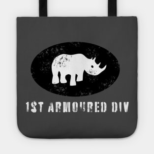 1st Armoured Division, British Army WW2 (Distressed) Tote