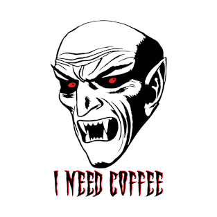 I Need Coffee Beast T-Shirt