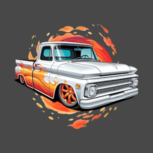 Custom Chevy C-10 Classic Pickup Truck T-Shirt