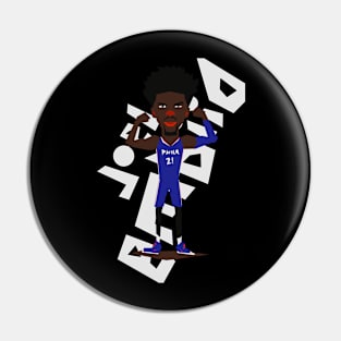 Joel Embid Art Pin