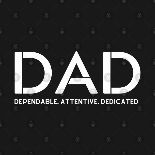 Dependable Dad Definition by OurSimpleArts