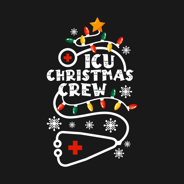 ICU Christmas Crew Nurse by Cocomomcreations