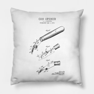 CAN OPENER patent Pillow