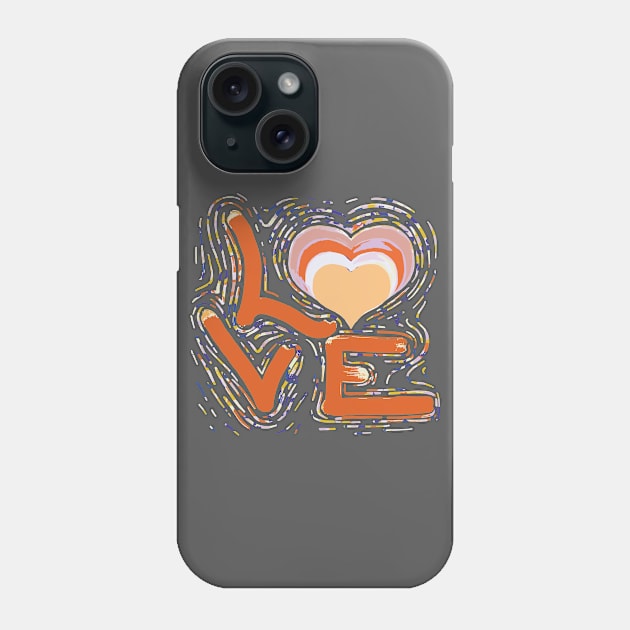 Pride Transgender Colors Love Phone Case by Luca loves Lili