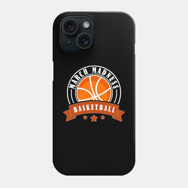 College basketball madness Phone Case by Positively Petal Perfect 