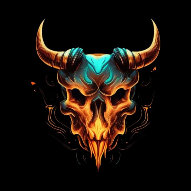 Bull skull by Crazy skull