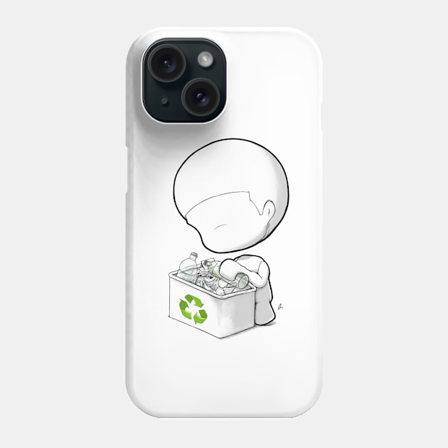 Recycling Phone Case by disenelo