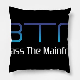 Bypass The Mainframe PS2 Logo Pillow