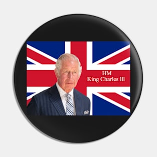 HM King Charles lll Pin