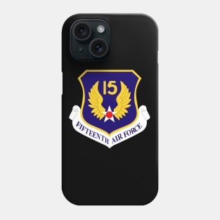 USAF - 15th Air Force Shield Phone Case