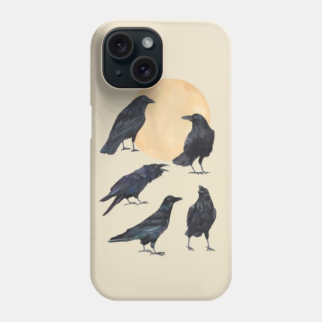 Ravens Phone Case by Das Brooklyn