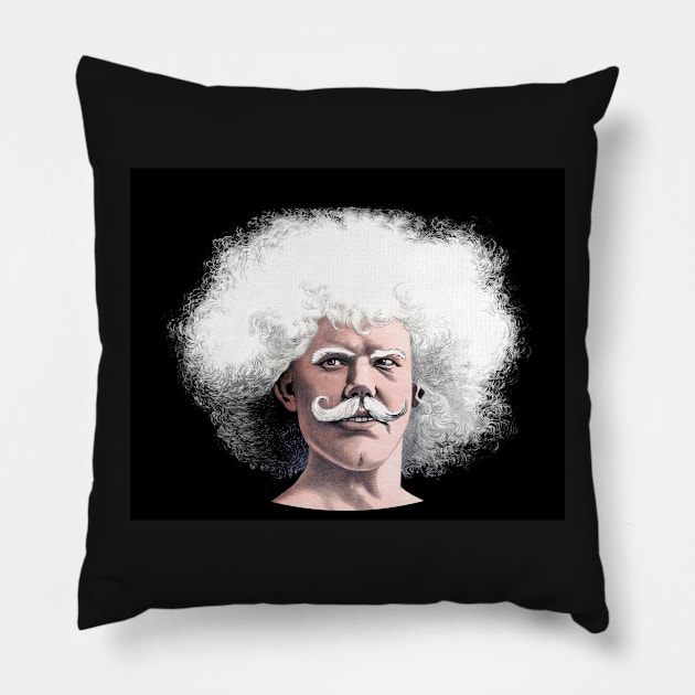 Circus Series The Ice King Magician Pillow by allovervintage