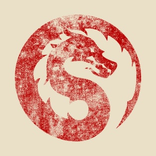 Mortal Kombat red logo T-Shirt