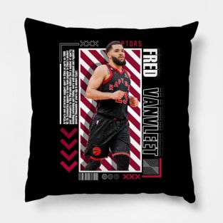 Fred Vanvleet Paper Poster Version 10 Pillow