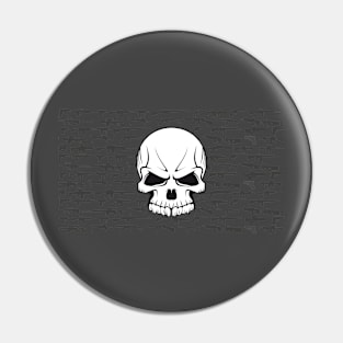 Skull from war games Pin