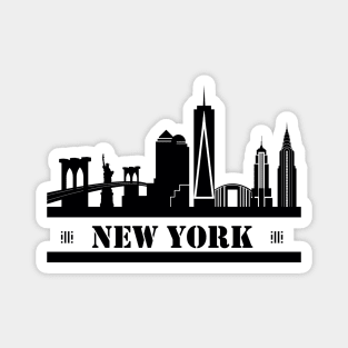 New York Skyline Magnet