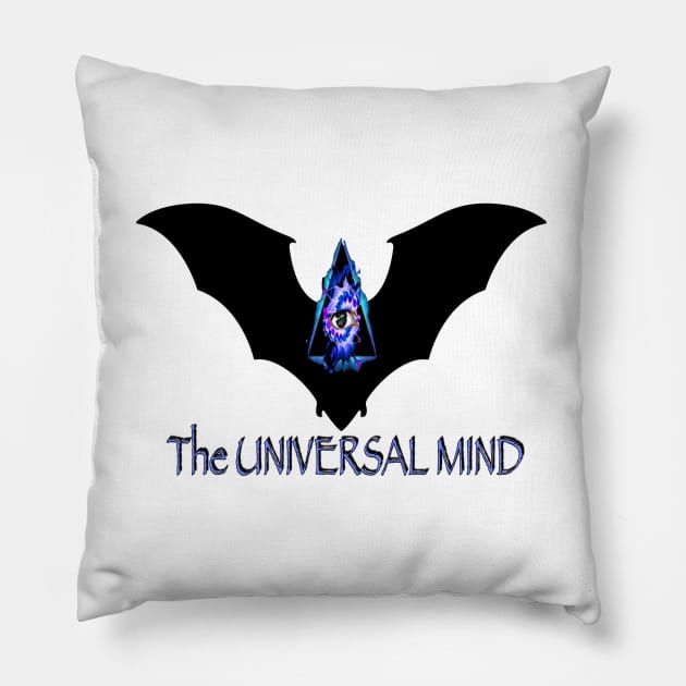 The Universal Mind Bat Pillow by ZerO POint GiaNt