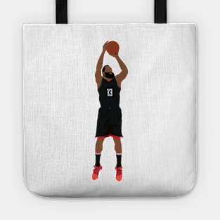 James Harden in Black Hou Rockets Uni Tote