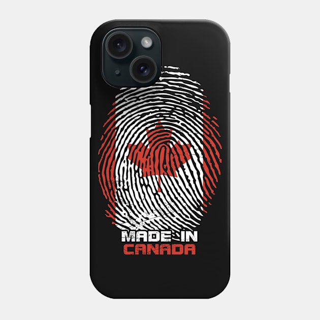 Made In Canada Phone Case by Mila46