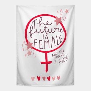 the future is female Tapestry