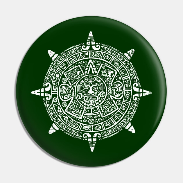 Calendario Azteca - aztec calendar - piedra del sol - white design Pin by verde