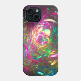 Rainbow Fractal Phone Case