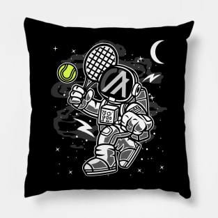 Astronaut Tennis Algorand ALGO Coin To The Moon Crypto Token Cryptocurrency Blockchain Wallet Birthday Gift For Men Women Kids Pillow