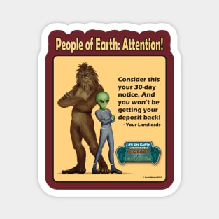 People of Earth Magnet