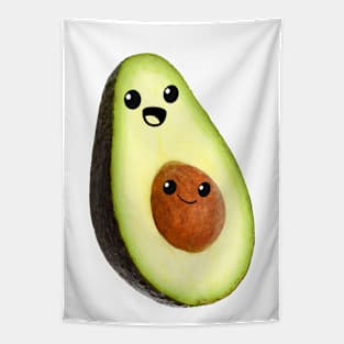 avocado faces Tapestry