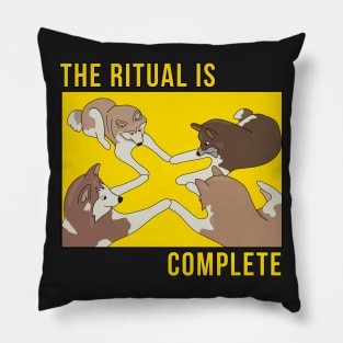 The Ritual is Complete Pillow