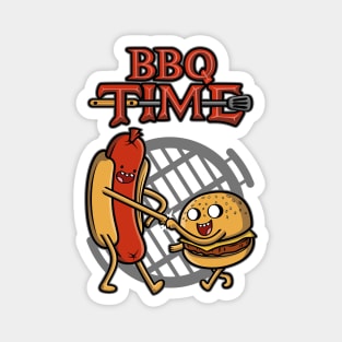 BBQ Time v2 Magnet