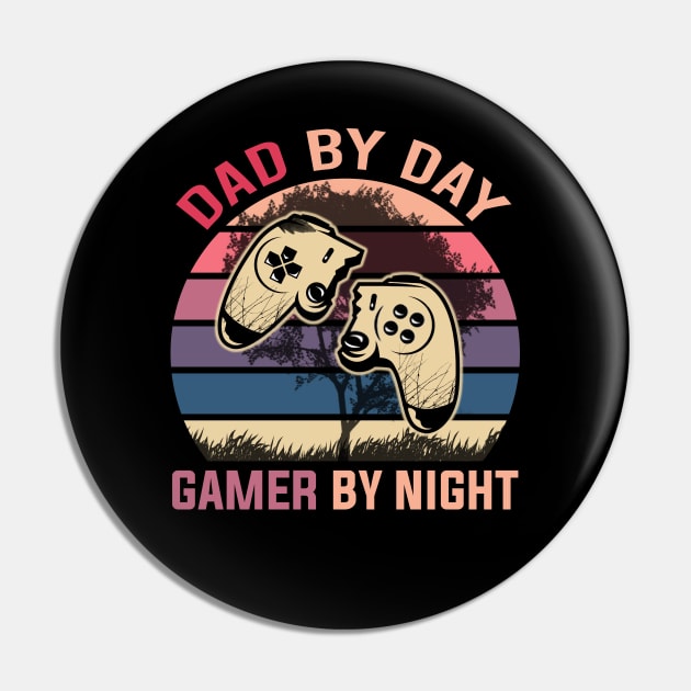 dad by day gamer by night Pin by DragonTees