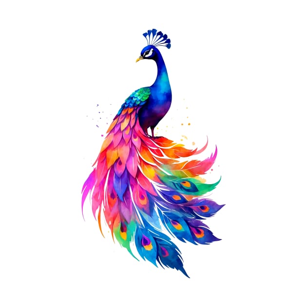 Be the peacock in your own garden, bloom beyond compare by SuperBeat