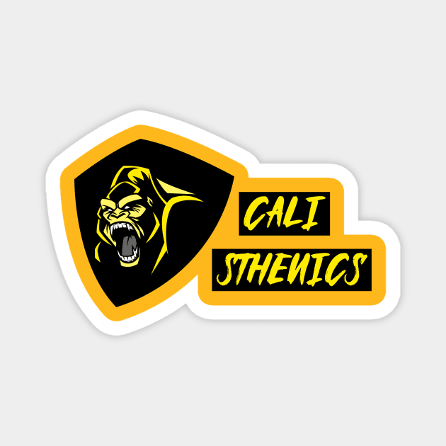 CALISTHENICS GORRILA Magnet by Thom ^_^