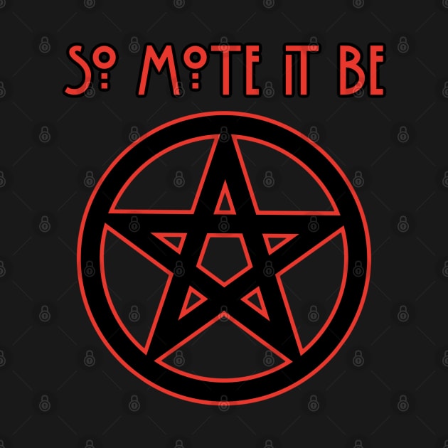 So Mote It Be by David Hurd Designs