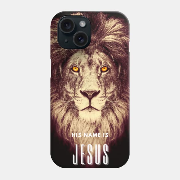 The Lion of Judah is Jesus V3 Phone Case by Family journey with God