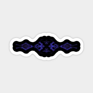 Carl Clarx Design - Blue Ornamentic Magnet