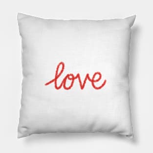 Love In Lipstick Pillow