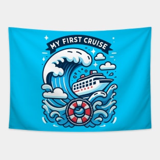 My First Cruise Tapestry