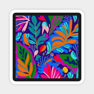 Botanical pattern Magnet