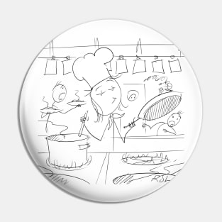 Stick Chef 1 Pin