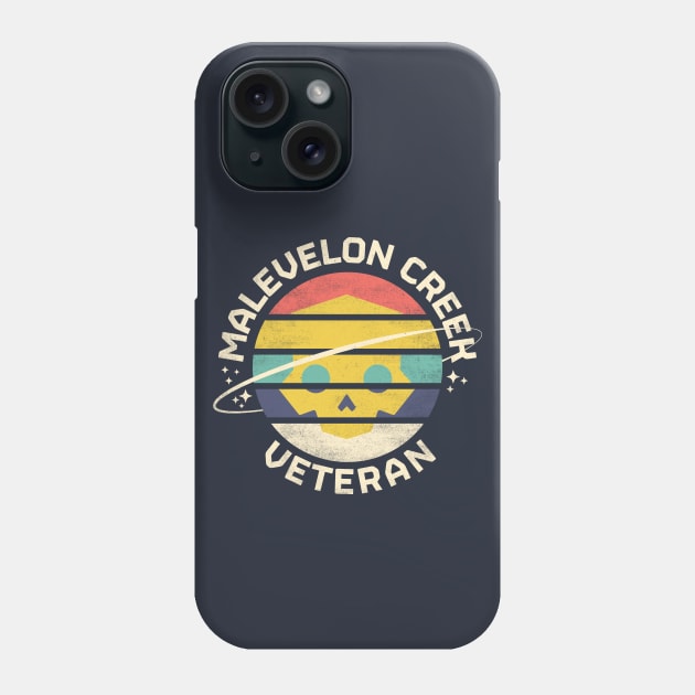 Malevelon Creek Veteran Vintage Helldivers 2 Phone Case by technofaze