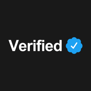 Social Media Verified Account Check Mark T-Shirt