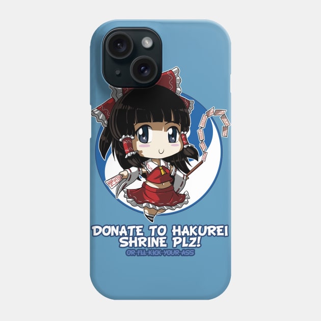 Touhou - Reimu Hakurei Phone Case by rextheone