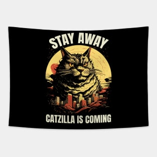 Catzilla Tapestry