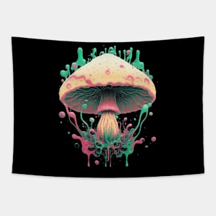 Space Magical Mushroom Tapestry