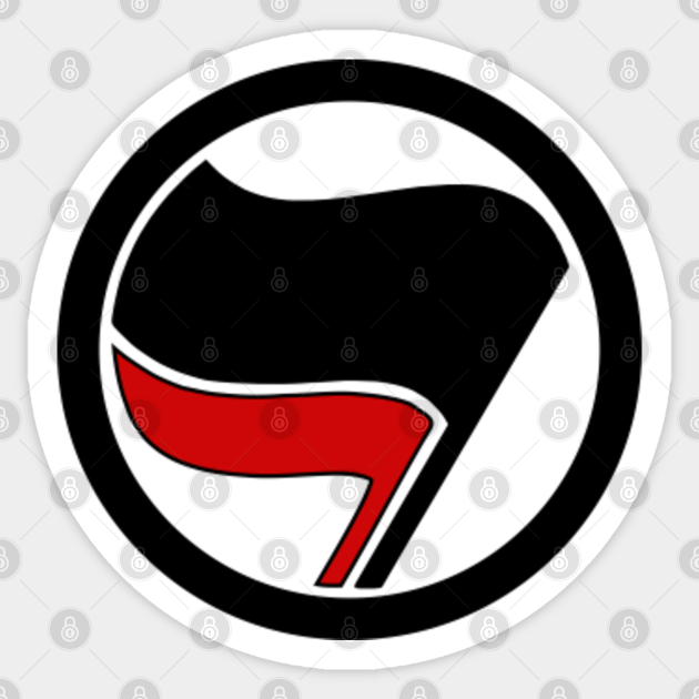 Antifa Logo Antifa Symbol Sticker Teepublic