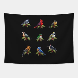 Holiday Bird Sticker Set 1 Tapestry