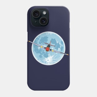 P-51 Mustang Moon Phone Case